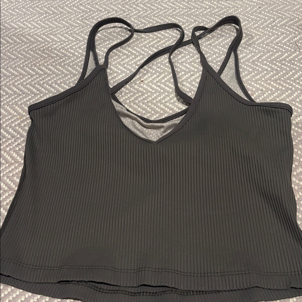 Vuori Rib Crop Tank - Picture 4 of 6